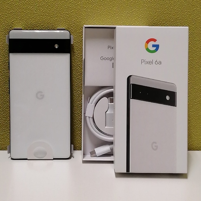 新品未使用】Google Pixel 6a 人気ホワイト白 SIMフリー | ibirajuba