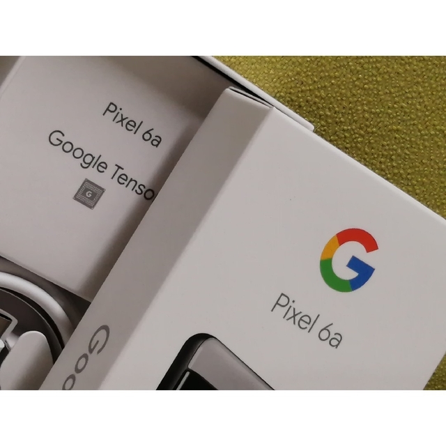 Google Pixel(グーグルピクセル)の【新品未使用】Google Pixel 6a 人気ホワイト白 SIMフリー スマホ/家電/カメラのスマートフォン/携帯電話(スマートフォン本体)の商品写真