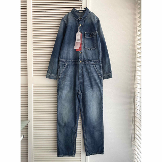 安心発送】 オールインワン Jump suit All-in-one デニム ジャンプスーツ