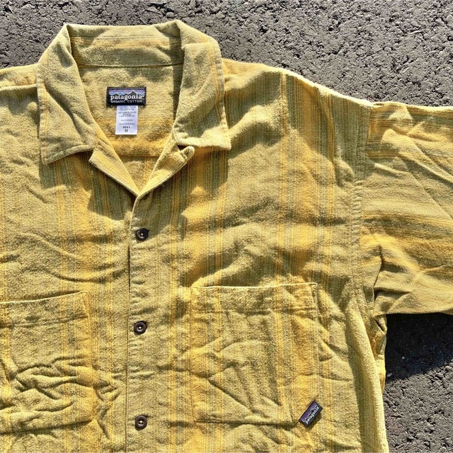 夏・お店屋さん patagonia organic cotton リバーニジマス柄シャツ☆美