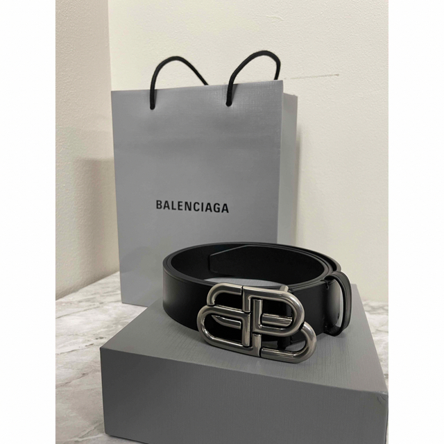 格安SALEスタート！ CELINE 【未使用】バレンシアガ BB SIGNATUREベルト モノグラム - www.scancode.gr