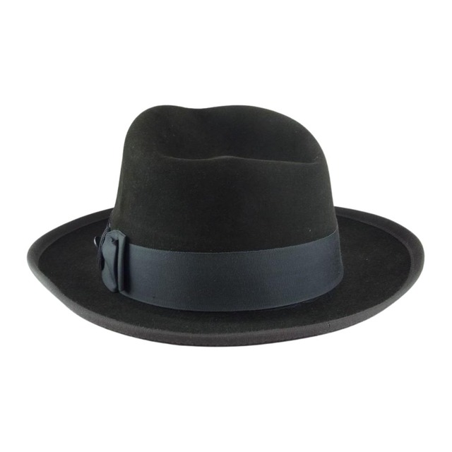 ステットソン STETSON フェルト 中折れ ハット 帽子 ブラウン系 7 1/2【中古】 メンズの帽子(その他)の商品写真