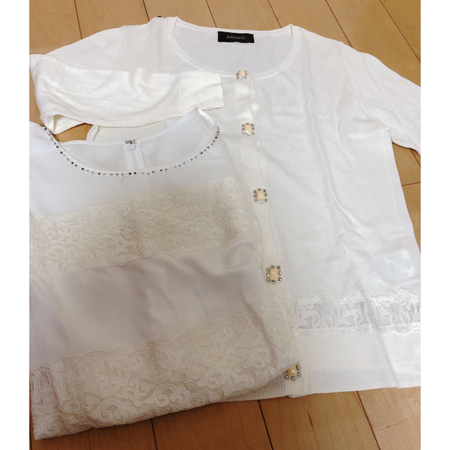 新品☆レースビジューアンサンブル www.anthonytours.com