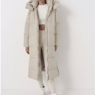 ザラ(ZARA)のZARA エクストラロングキルティングコート(ダウンコート)