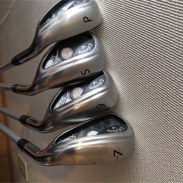 Callaway Golf(キャロウェイゴルフ)のCALLAWAYソレイル パッケージセット ピンク 8本セット スポーツ/アウトドアのゴルフ(クラブ)の商品写真