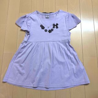 アナスイミニ(ANNA SUI mini)の【ご専用】ANNA SUImini 150【極美品】♡ネックレス刺繍♡(Tシャツ/カットソー)