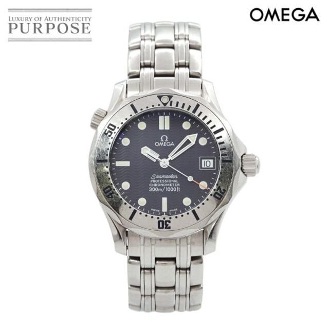 OMEGA - オメガ OMEGA シーマスター プロフェッショナル 2552 80 ボーイズ 腕時計 デイト ネイビー 文字盤 オートマ 自動巻き Seamaster VLP 90182386