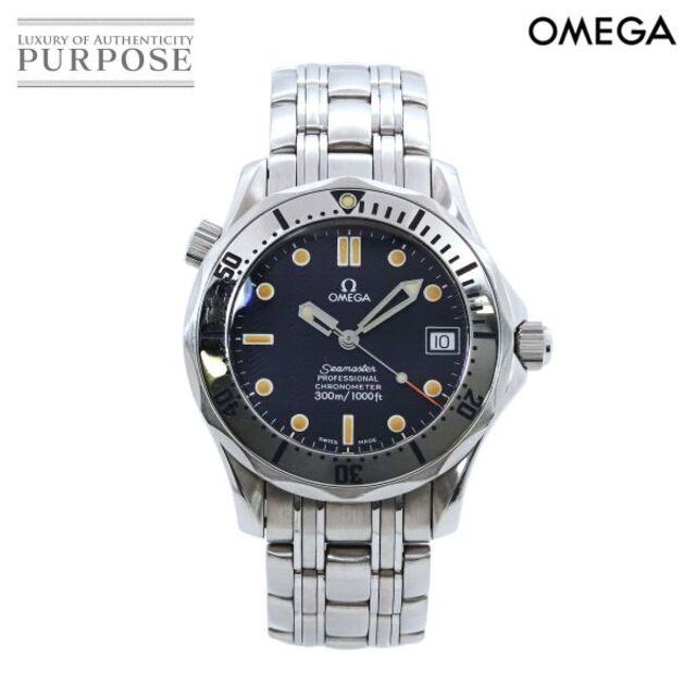 OMEGA - オメガ OMEGA シーマスター プロフェッショナル 2552 80 ボーイズ 腕時計 デイト ネイビー 文字盤 オートマ 自動巻き Seamaster VLP 90182845