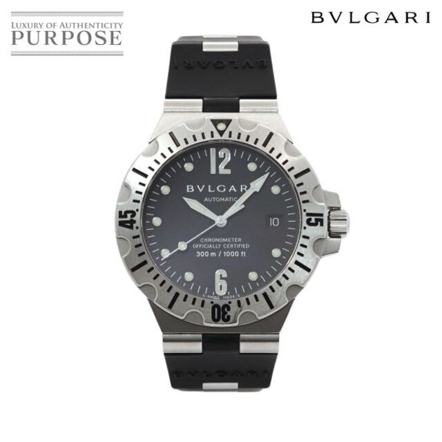 最終値下げ 自動巻き オートマ 文字盤 ブラック デイト 腕時計 メンズ SD40S スクーバ ディアゴノ BVLGARI ブルガリ - BVLGARI ウォッチ 90182898 VLP Scuba Diagono 腕時計(アナログ) 最終値下げ 自動巻き オートマ 文字盤 ブラック デイト 腕時計 メンズ SD40S スクーバ ディアゴノ BVLGARI ブルガリ - BVLGARI ウォッチ 90182898 VLP Scuba Diagono 腕時計(アナログ)