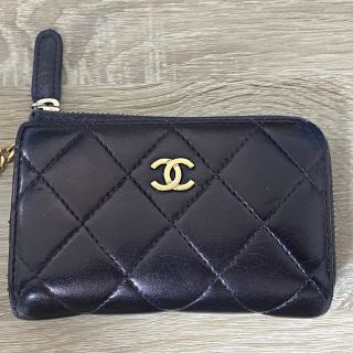 シャネル(CHANEL)のCHANEL✨シャネル✨マトラッセ✨ゴールド金具✨カードケース✨コインケース財布(コインケース)