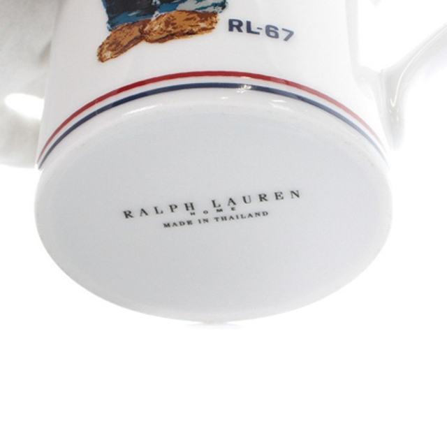 Ralph Lauren(ラルフローレン)のラルフローレン ベア マグカップ 白 インテリア/住まい/日用品のキッチン/食器(タンブラー)の商品写真