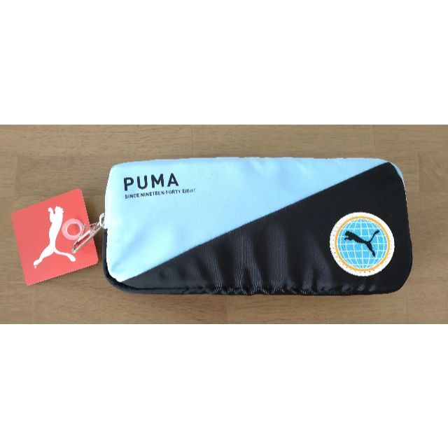 PUMA(プーマ)の◎PUMA　サッカー　ペンケース◎　【アルゼンチン】　プーマ　PM396E インテリア/住まい/日用品の文房具(ペンケース/筆箱)の商品写真