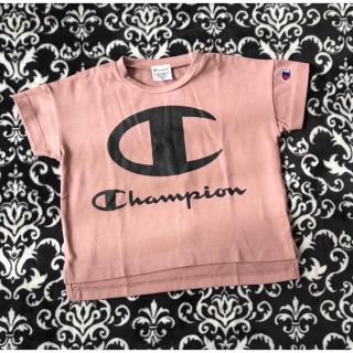 チャンピオン(Champion)の⭕️Champion くすみピンクTシャツ 90cm(Tシャツ/カットソー)