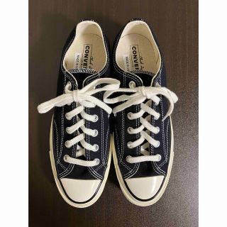 コンバース(CONVERSE)のコンバース チャックテイラー 70 ローカット ブラック 26.0cm CT70(スニーカー)