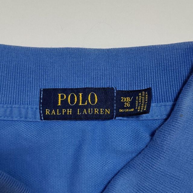 POLO RALPH LAUREN(ポロラルフローレン)のRalphLauren(ラルフローレン) /ブルーポロシャツ メンズのトップス(ポロシャツ)の商品写真