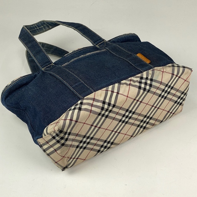 バーバリー チェック柄 トートバッグ レディース 【中古】
