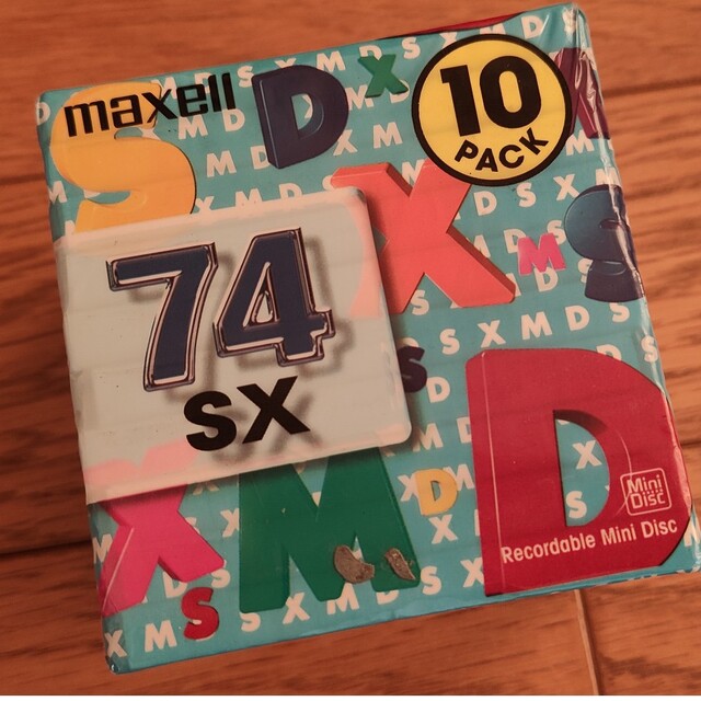 maxell(マクセル)の【未開封】マクセルMDディスク10パック スマホ/家電/カメラのオーディオ機器(その他)の商品写真