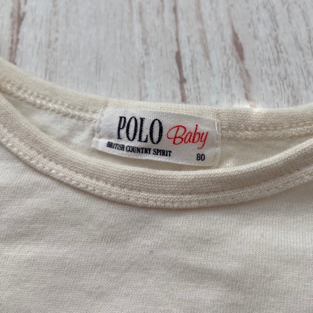 POLO（RALPH LAUREN）(ポロ)のPOLObaby　カバーオール　80 キッズ/ベビー/マタニティのベビー服(~85cm)(カバーオール)の商品写真