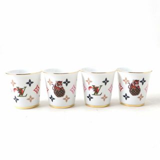 Louis Vuitton MONOGRAM Set Of 4 Cups (GI0723)