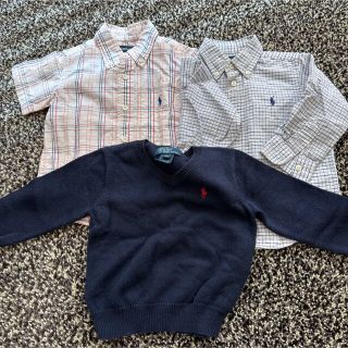 ラルフローレン(Ralph Lauren)のラルフローレン  セット　ニット　シャツ(シャツ/カットソー)