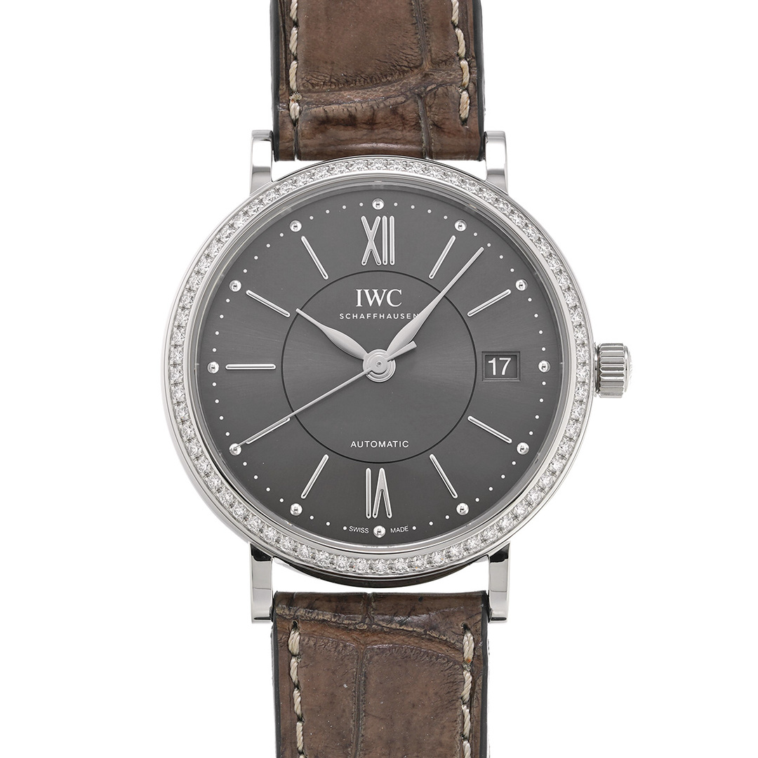 IWC(インターナショナルウォッチカンパニー)の中古 インターナショナルウォッチカンパニー IWC IW458104 グレー ユニセックス 腕時計 レディースのファッション小物(腕時計)の商品写真