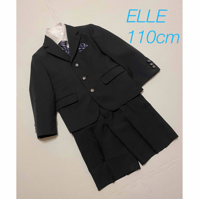 フォーマルスーツ　110cm  ELLE キッズ/ベビー/マタニティのキッズ服男の子用(90cm~)(ドレス/フォーマル)の商品写真