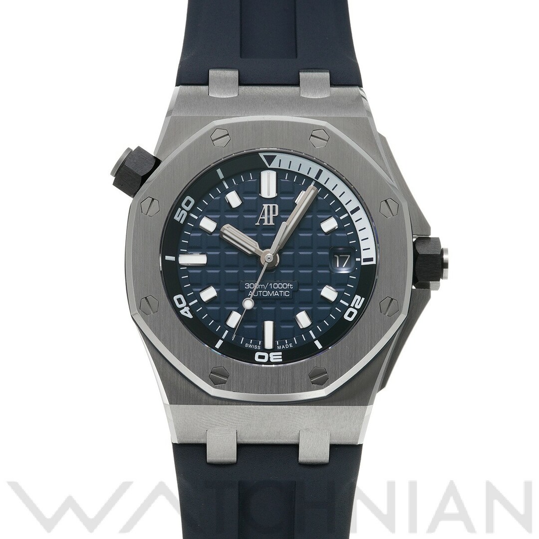 【人気No.1】 ピゲ オーデマ 中古 - PIGUET AUDEMARS AUDEMARS 腕時計 メンズ ブルー 15720ST.OO.A027CA.01 PIGUET 腕時計(アナログ)