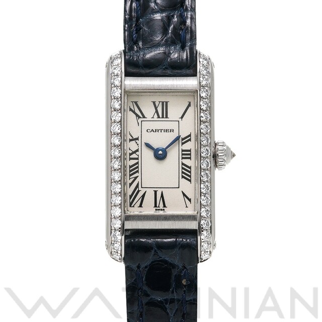 Cartier - 中古 カルティエ CARTIER WB302651 アイボリー レディース 腕時計
