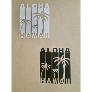 ALOHA HAWAII【カッティングステッカー】(ステッカー)