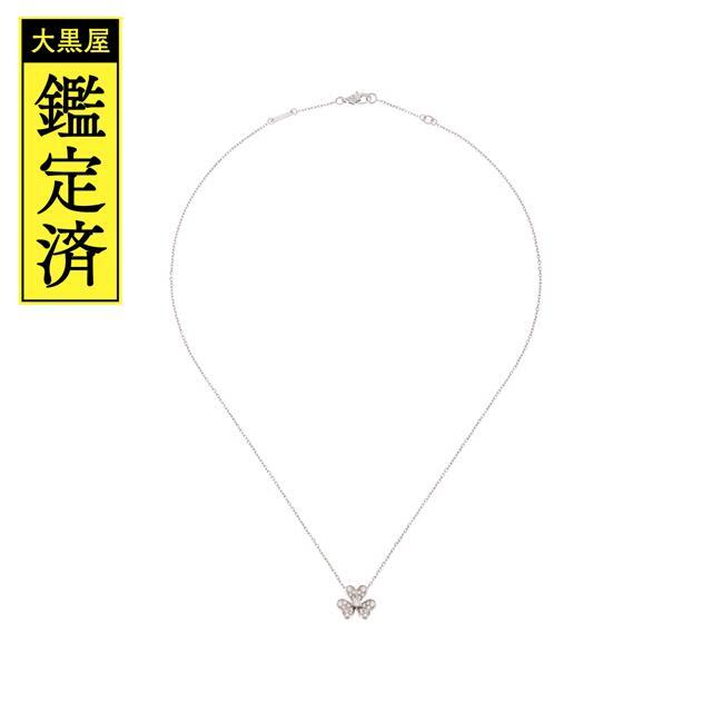 Van Cleef & Arpels - ヴァン クリーフ　フリヴォルミニ　ネック　ホワイトゴールド　ダイヤ【433】