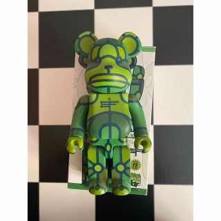 ベアブリック(BE@RBRICK)のベアブリック X-large 400% グリーン SY(キャラクターグッズ)