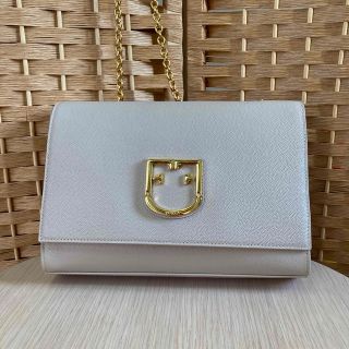 フルラ(Furla)のFURLA  レザー　チェーン　ショルダーバッグ　未使用品(ショルダーバッグ)