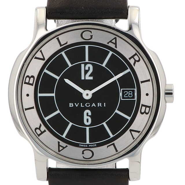 ブルガリ BVLGARI ST35S ソロテンポ デイト クォーツ メンズ _751018