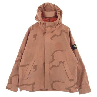 シュプリーム(Supreme)のSupreme シュプリーム ジャケット 19SS  Stone Island Riot Mask Camo Jacket ライオット マスクカモ ジャケット オレンジ系 S【中古】(その他)