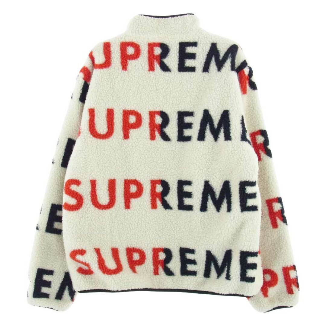 ショップショップSupreme シュプリーム ジャケット 18AW Reversible Logo Fleece Jacket リバーシブル ロゴ  フリース ジャケット マルチカラー系 M その他