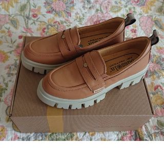 極美品 size38H トッズ レザーフリンジローファー ダブルT ネイビー