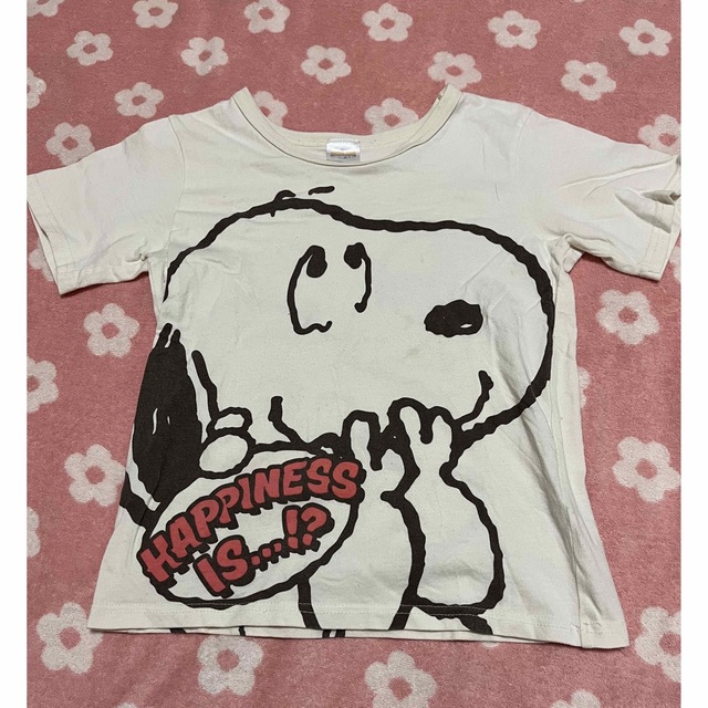 SNOOPY(スヌーピー)のスヌーピー 半袖Tシャツ 130 キッズ/ベビー/マタニティのキッズ服男の子用(90cm~)(Tシャツ/カットソー)の商品写真