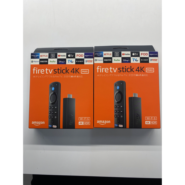 2個　Amazon Fire TV Stick 4K Max