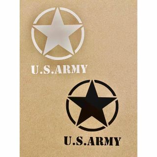 U.S.ARMY 星【カッティングステッカー】(ステッカー)