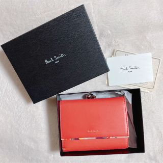 ポールスミス(Paul Smith)のPaul smith ペタルプリントトリム財布(折り財布)