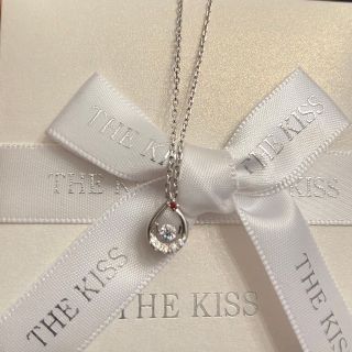 ザキッス(THE KISS)の新品未使用　THE KISS しずく型ネックレス　箱入り(ネックレス)