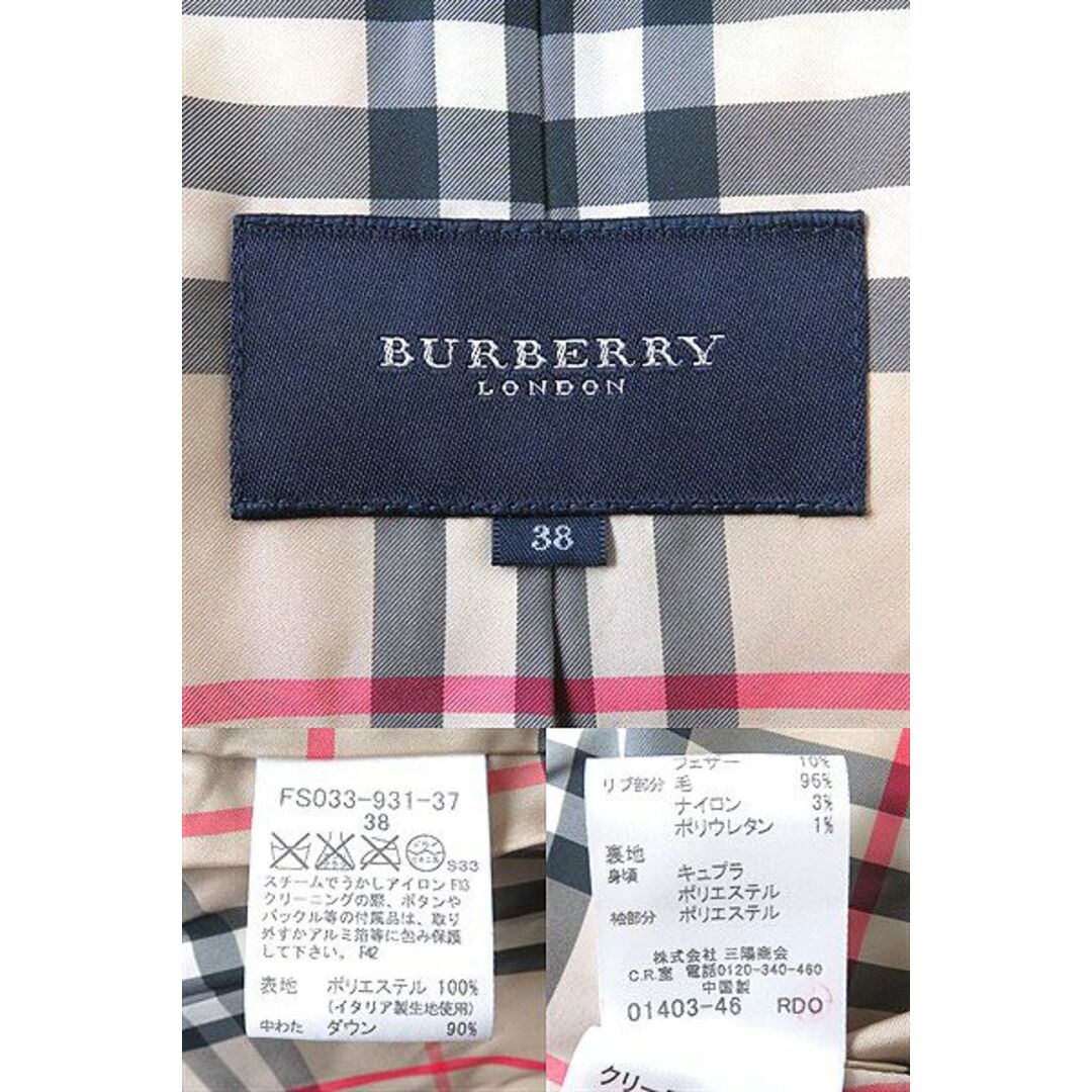 Burberry バーバリーロンドン レディース １B ジャケット チェック-