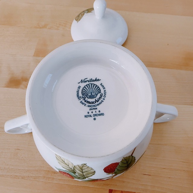 Noritake(ノリタケ)のノリタケ　オーチャードガーデン シュガー＆クリーマーセット インテリア/住まい/日用品のキッチン/食器(食器)の商品写真