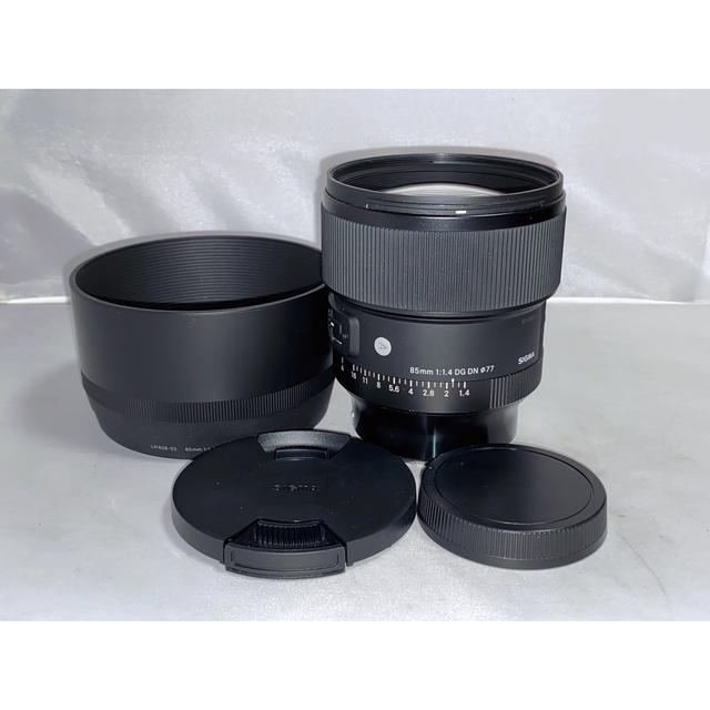 2022セール 85mm 【美品】SIGMA - SIGMA f1.4 ソニーEマウント Art DN