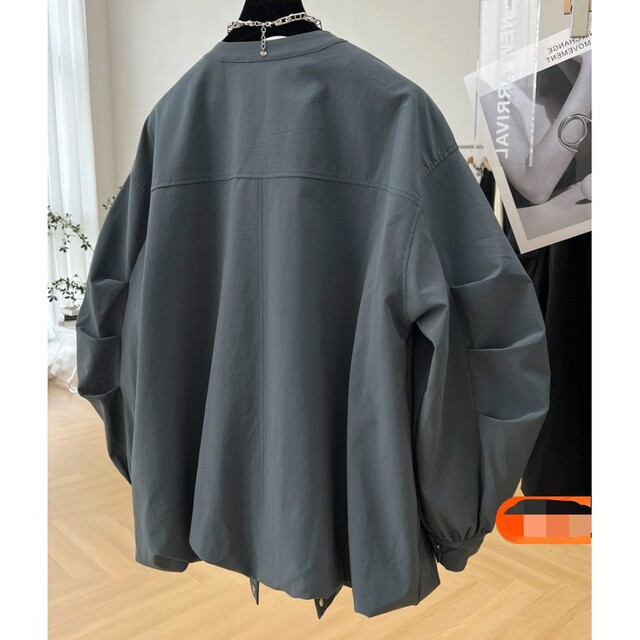 パフスリーブ ジャケット《2color》 レディースのジャケット/アウター(ノーカラージャケット)の商品写真