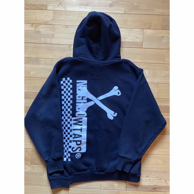 メカニカル WTAPS 22FW CROSS BONES HOODY BLACK Lサイズ