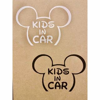 KIDS IN CAR キッズインカー【カッティングステッカー】(ステッカー)