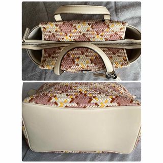 Tory Burch - 美品 トリーバーチ 2way レザートートバッグ 編み込み