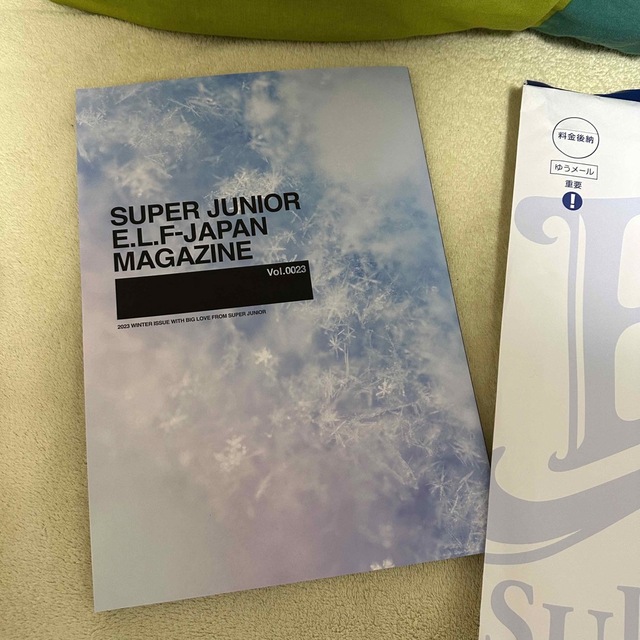 SUPER JUNIOR(スーパージュニア)の【送料込み】 super junior  会報　最新号  エンタメ/ホビーの本(アート/エンタメ)の商品写真