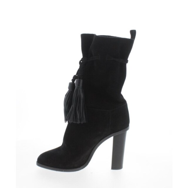 LANVIN - LANVIN ランバン ブーツ 37(23.5cm位) 黒 【古着】【中古】の